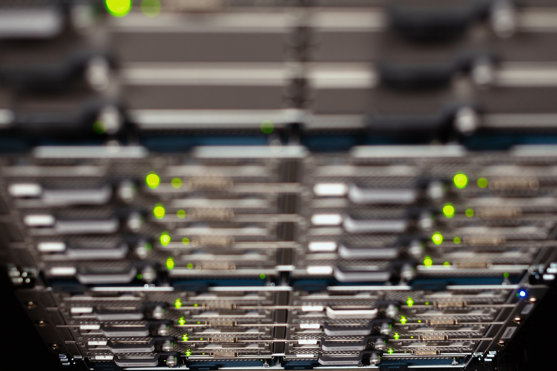 Modern server room security layout